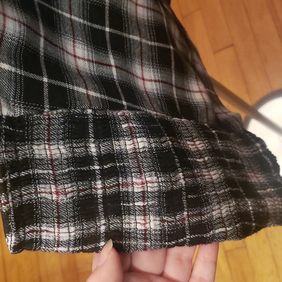 Plaid cropped shirt - Picture 5 of 6